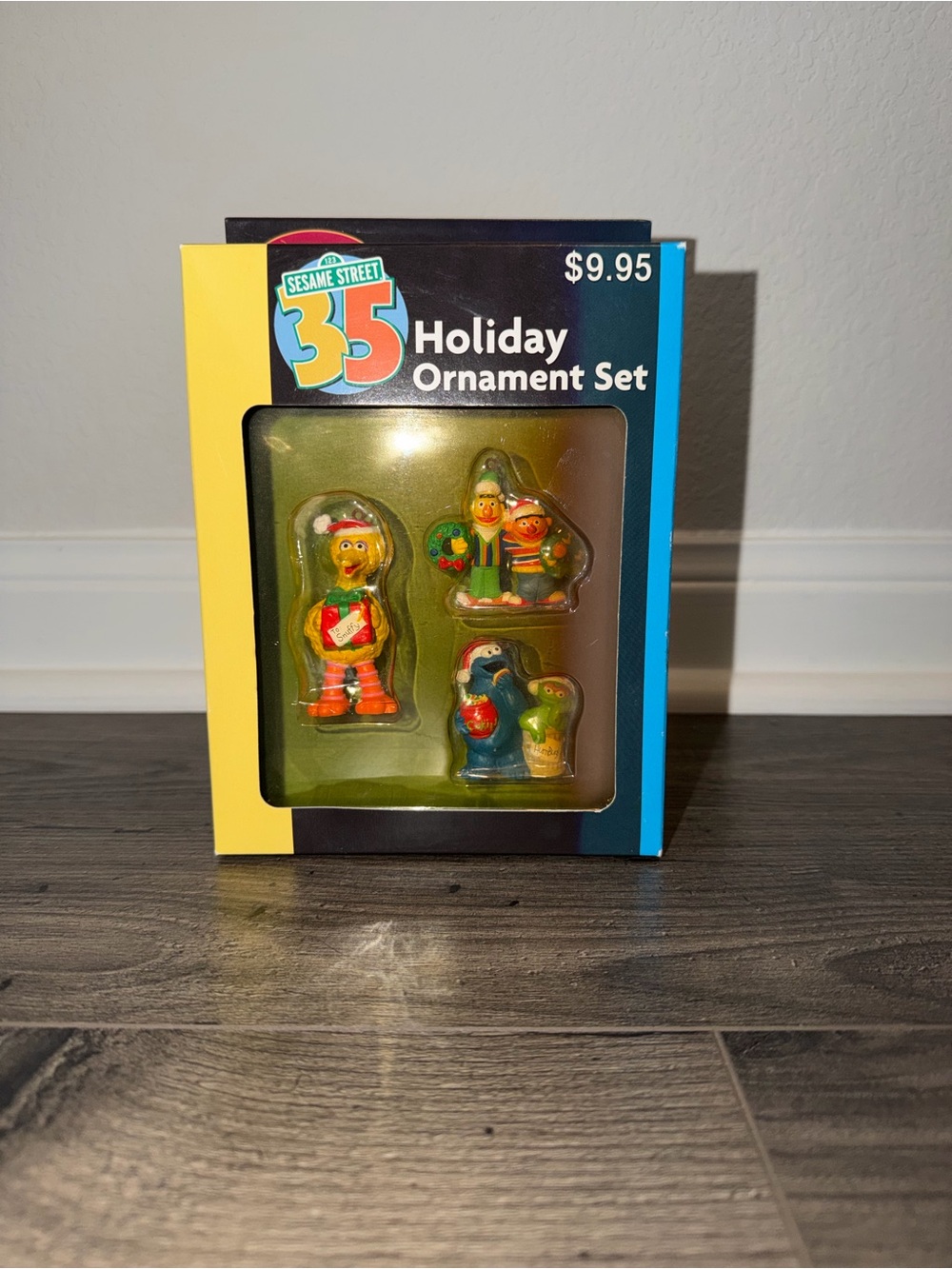 Sesame Street Holiday Ornament Set 2004